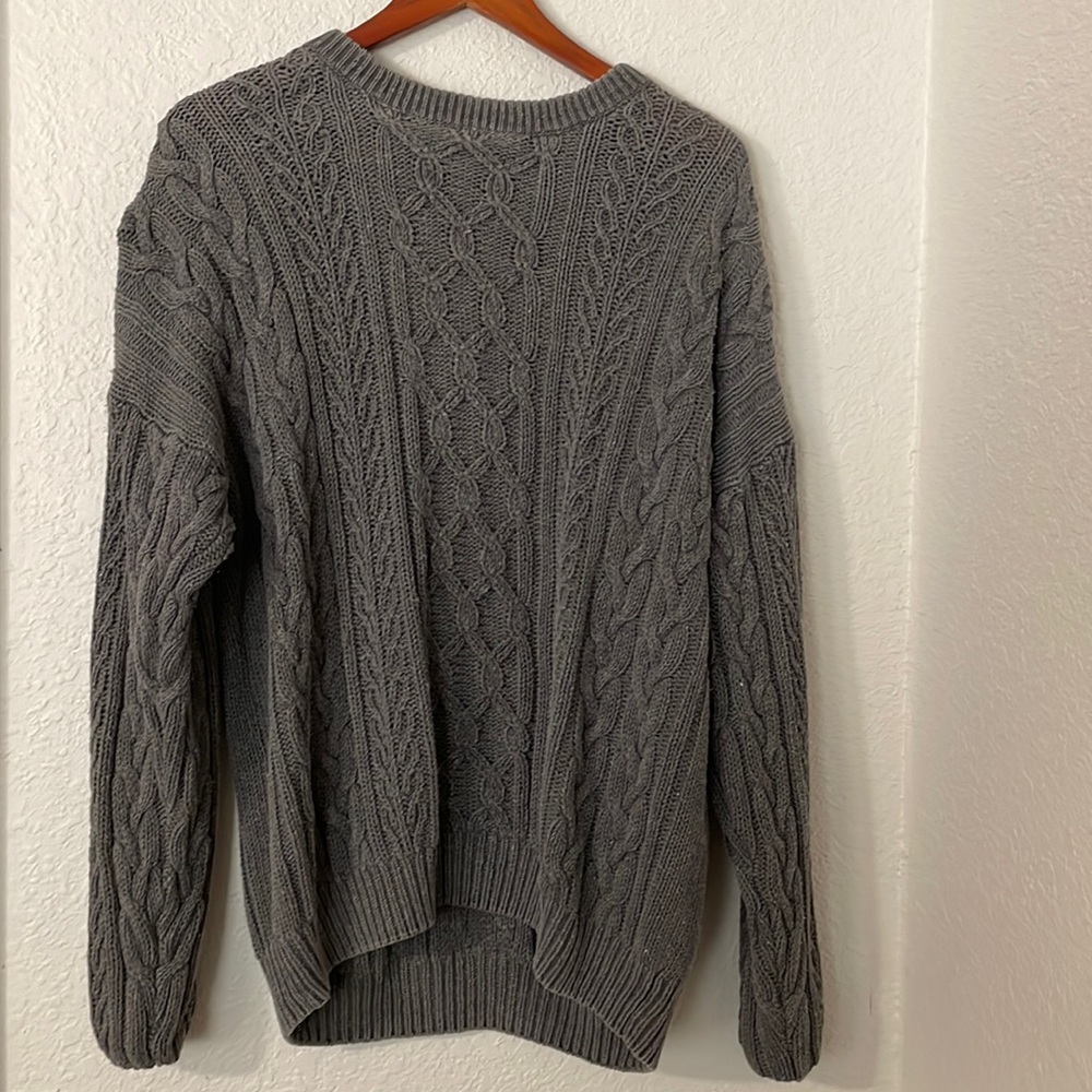 Warm sweater!